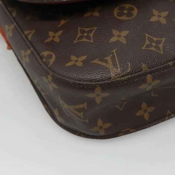 LOUIS VUITTON Monogram Saint Cloud GM Shoulder Bag M51242 LV Auth 128339 - Picture 4 of 16